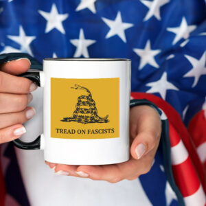 Tread On Fascists Activist Leftist Protest Mug