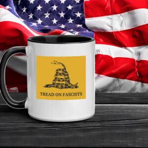 Tread On Fascists Activist Leftist Protest Mug