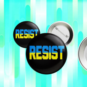 Ukraine Resist Button