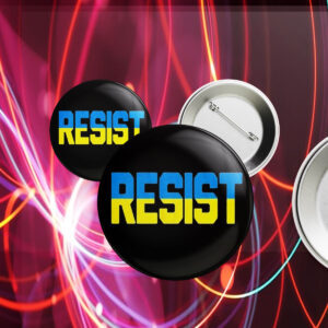 Ukraine Resist Button