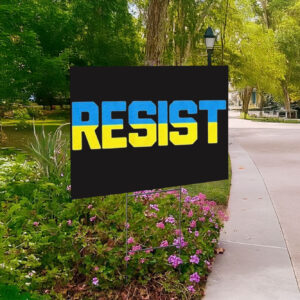 Ukraine Resist Yard Sign