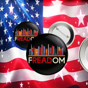 fREADom Anti Ban Books Freedom To Read Button