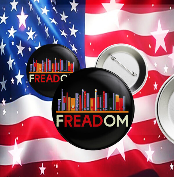 fREADom Anti Ban Books Freedom To Read Button