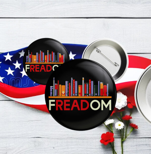 fREADom Anti Ban Books Freedom To Read Button