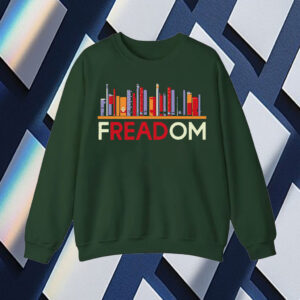 fREADom Anti Ban Books Freedom To Read T-Shirt