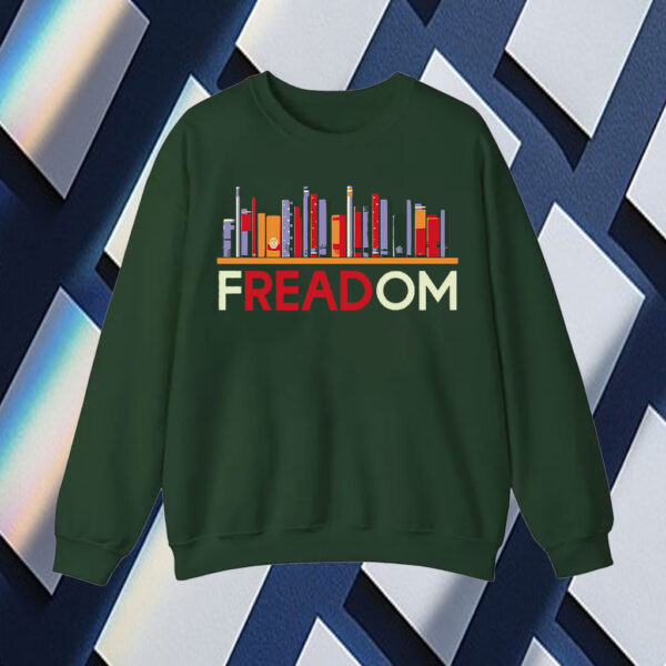 fREADom Anti Ban Books Freedom To Read T-Shirt