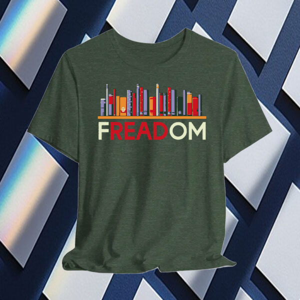 fREADom Anti Ban Books Freedom To Read T-Shirt