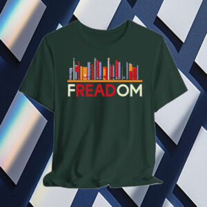 fREADom Anti Ban Books Freedom To Read T-Shirt