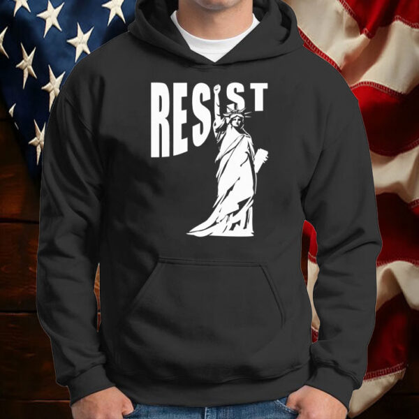 lady liberty resist fist T-Shirt